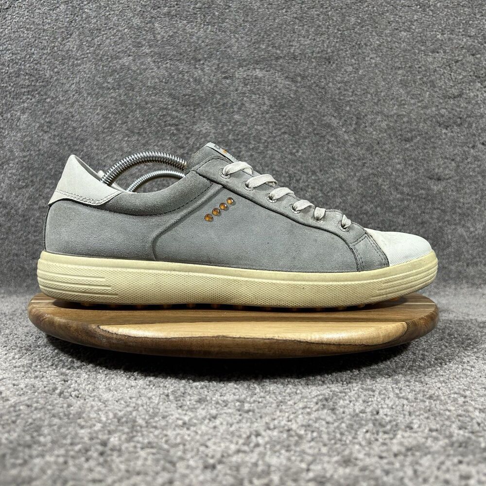 ECCO Casual Hybrid Mens Size EU 46 US 12 Extra Width Gray Spikeless Golf Shoes